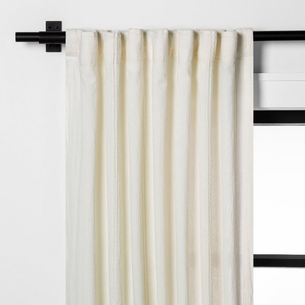 Hearth & Hand 95" Cotton Panel nwt